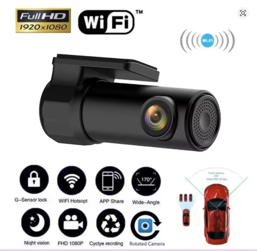 Dashcam frontal con wifi